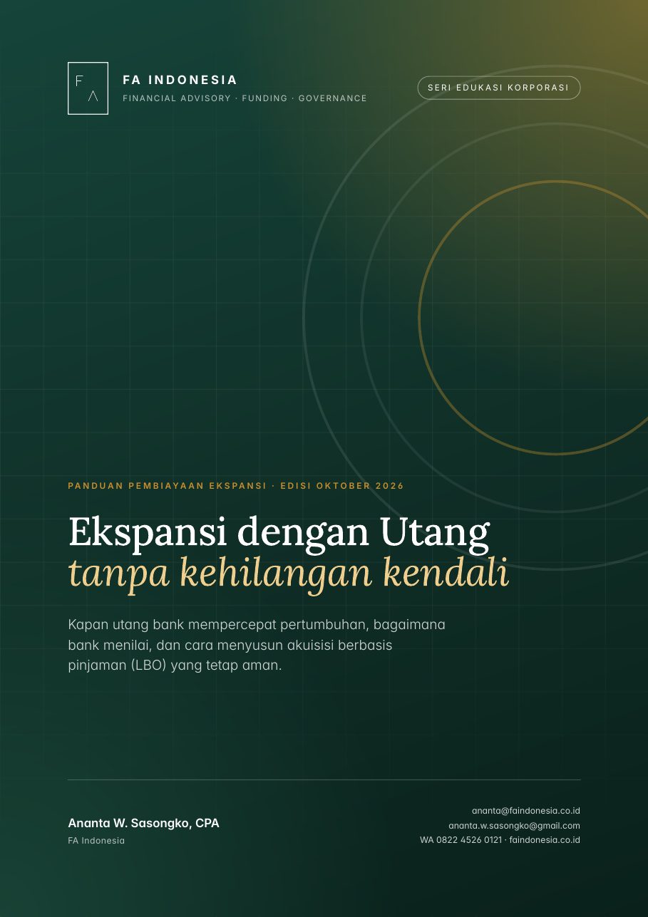 Sampul panduan Ekspansi dengan Utang dan LBO
